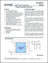 Click here to download CM9153-01DE Datasheet