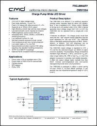 Click here to download CM9156A-01MR Datasheet