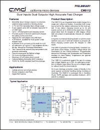 Click here to download CM9112 Datasheet