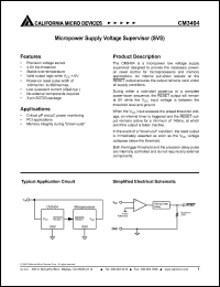 Click here to download CM3404 Datasheet