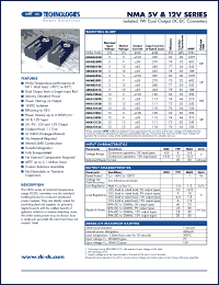 Click here to download NMA1215S Datasheet