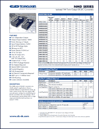 Click here to download NMD050509S Datasheet