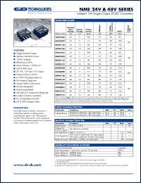 Click here to download NME2409S Datasheet