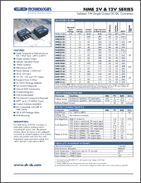 Click here to download NME0509D Datasheet