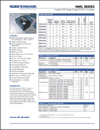 Click here to download NML0512S Datasheet