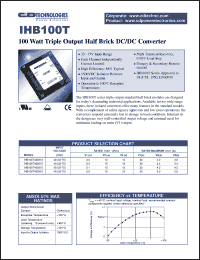 Click here to download IHB100T480515 Datasheet