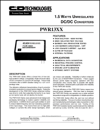 Click here to download PWR1305 Datasheet