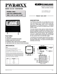 Click here to download PWR4005 Datasheet
