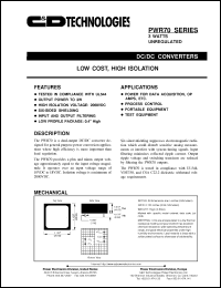 Click here to download PWR70 Datasheet