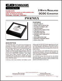 Click here to download PWR7005A Datasheet