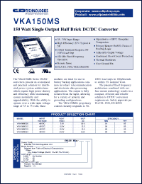 Click here to download VKA150MS12-81 Datasheet