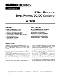 Click here to download WP05R24D05 Datasheet