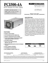 Click here to download PCI500-4A Datasheet