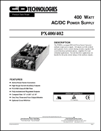 Click here to download PX400/402-U3A Datasheet