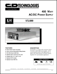 Click here to download SX400-U1B Datasheet