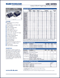 Click here to download LME0512S Datasheet