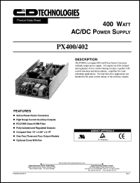 Click here to download PX402-U4D Datasheet