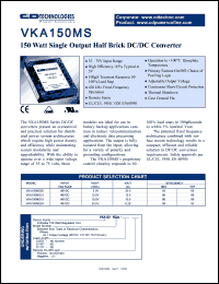 Click here to download VKA150MS Datasheet