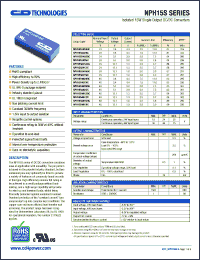 Click here to download NPH15S4805XXX Datasheet