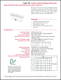 Click here to download 150105J250JE1 Datasheet