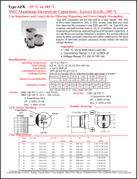 Click here to download AFK336M10C12T Datasheet