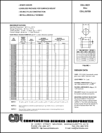 Click here to download CDLL5221 Datasheet