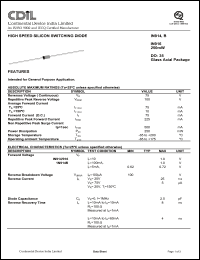 Click here to download 1N914 Datasheet