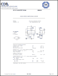 Click here to download CMBD914 Datasheet