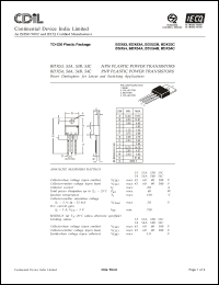 Click here to download BDX53 Datasheet