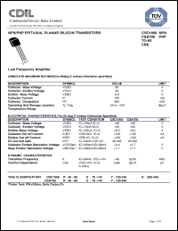 Click here to download CSC1008 Datasheet