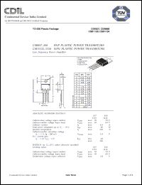 Click here to download CSB858 Datasheet