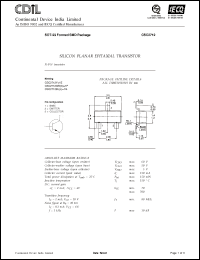 Click here to download CSC2712GR Datasheet