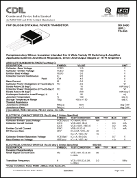 Click here to download BD240CBP Datasheet