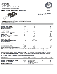 Click here to download CJF6107 Datasheet