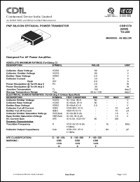 Click here to download CSB1370 Datasheet