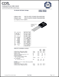 Click here to download CSB649AB Datasheet