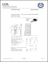 Click here to download CSC1398Q Datasheet