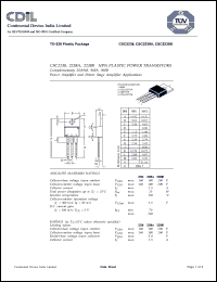 Click here to download CSC2238BO Datasheet