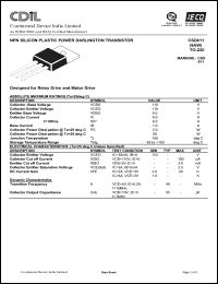 Click here to download CSD611 Datasheet