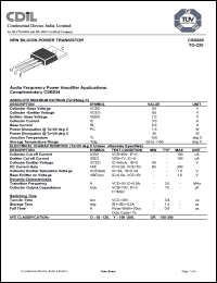 Click here to download CSD880Y Datasheet