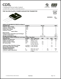 Click here to download CP1016 Datasheet