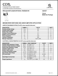 Click here to download CSA537B Datasheet