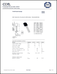 Click here to download 2N3702 Datasheet