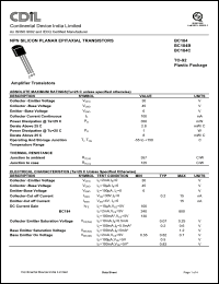 Click here to download BC184 Datasheet