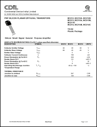 Click here to download BC213 Datasheet