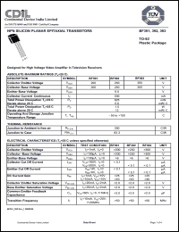 Click here to download BF391 Datasheet