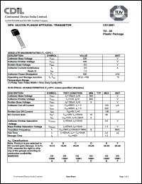 Click here to download CD13001 Datasheet