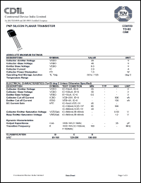 Click here to download CD8550D Datasheet