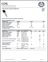 Click here to download CD9012DEF Datasheet