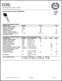 Click here to download CD9014B Datasheet